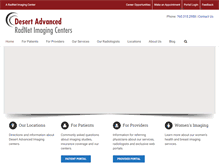 Tablet Screenshot of desertadvanced.com